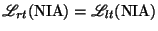 $\mathscr{L}_{rt}(\operatorname{NIA})=\mathscr{L}_{lt}(\operatorname{NIA})$