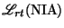 $\mathscr{L}_{rt}(\operatorname{NIA})$