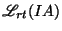 $\mathscr{L}_{rt}(IA)$