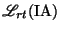 $\mathscr{L}_{rt}(\operatorname{IA})$