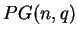$ PG(n,q)$